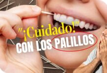 ¿Por qué los palillos de madera pueden dañar tus dientes y encías?